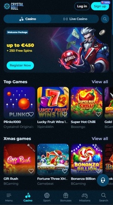 Crystal Roll spellen
