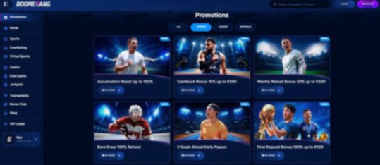 Boomerang Casino bonus